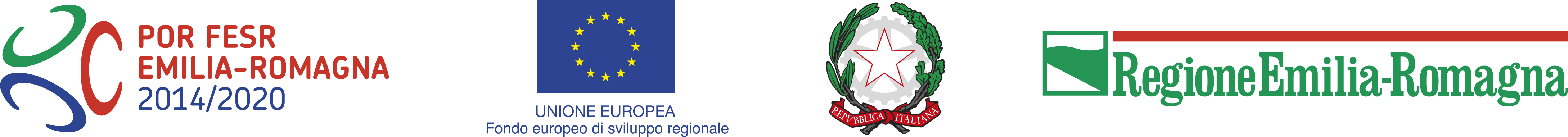 POR FESR Emilia-Romagna 2014–2020, Unione europea – Fondo europeo di sviluppo regionale, Repubblica Italiana e Regione Emilia-Romagna